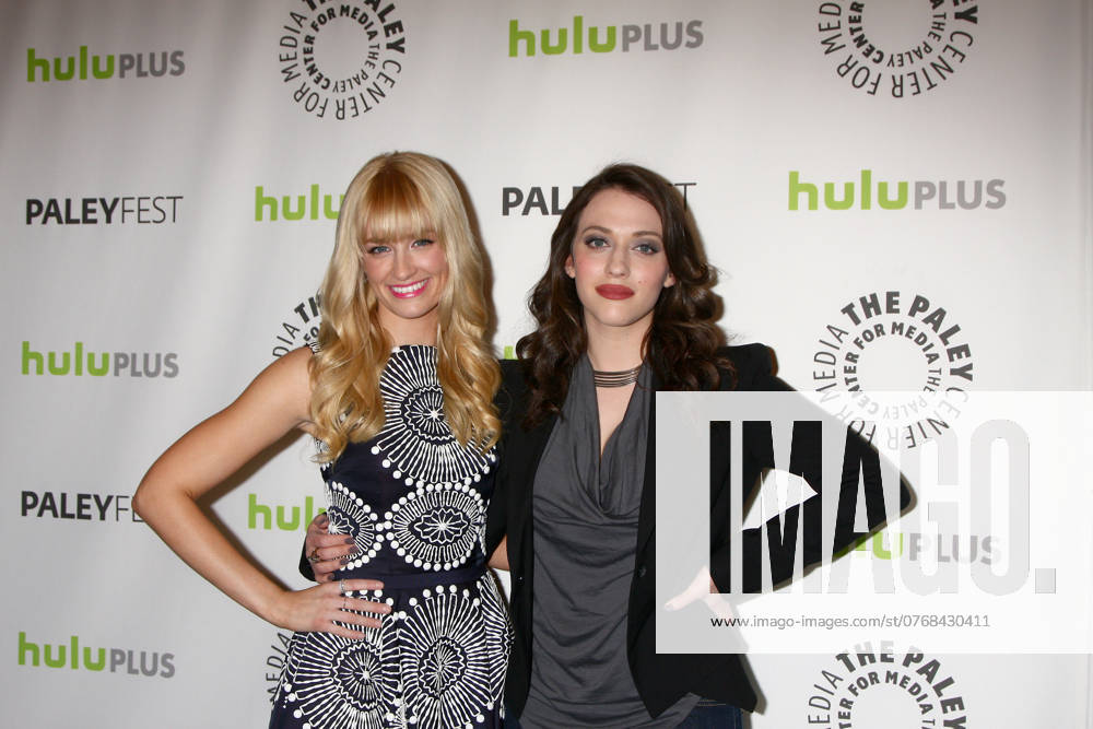 Arrives at the 2 Broke Girls PaleyFEST Event LOS ANGELES - MAR 14: Beth Behrs, Kat Dennings arrives at the 2 Broke Girls PaleyFEST Event at the Saban Theater on March 14, 2013 in Los Angeles, CA Los Angeles CA USA