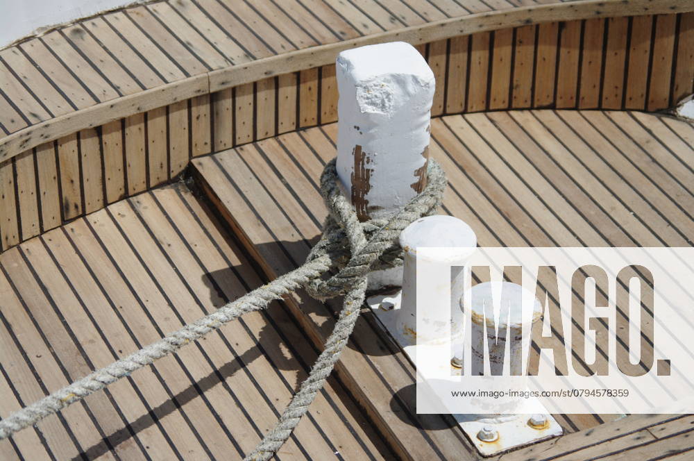 Anchor Rope anchor rope on a boat