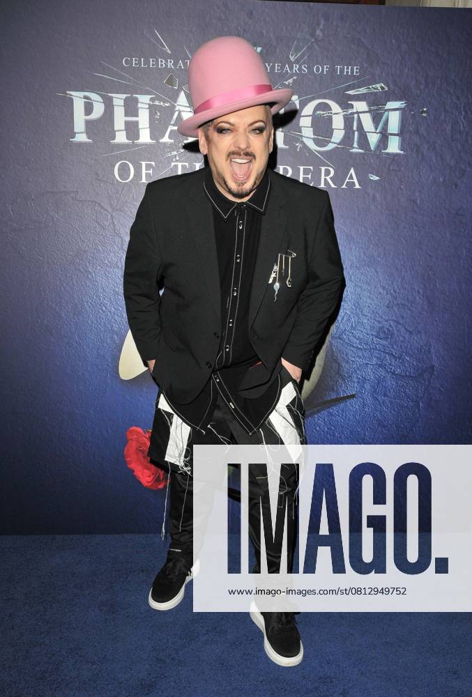 The Phantom Of The Opera 35th anniversary gala performance Boy George (George O Dowd) at the The Phantom Of The Opera 35th anniversary gala performance, Her Majesty s Theatre, Haymarket, on Monday 11th October 2021, in London, England, UK. CAP CAN CAN London UK Great Britain