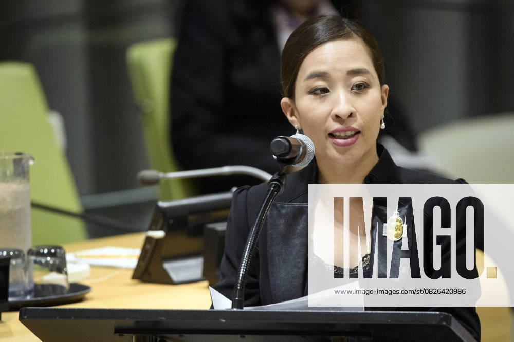 Retro Death of Princess Bajrakitiyabha daughter of King Rama X of Thailand Princess Bajrakitiyabha Mahidol of Thailand at the UN in New York June 19, 2017 Princess Bajrakitiyabha Mahidol of Thailand addresses the debate General Assembly Seventy first session High Level Debate on Transnational Organized C