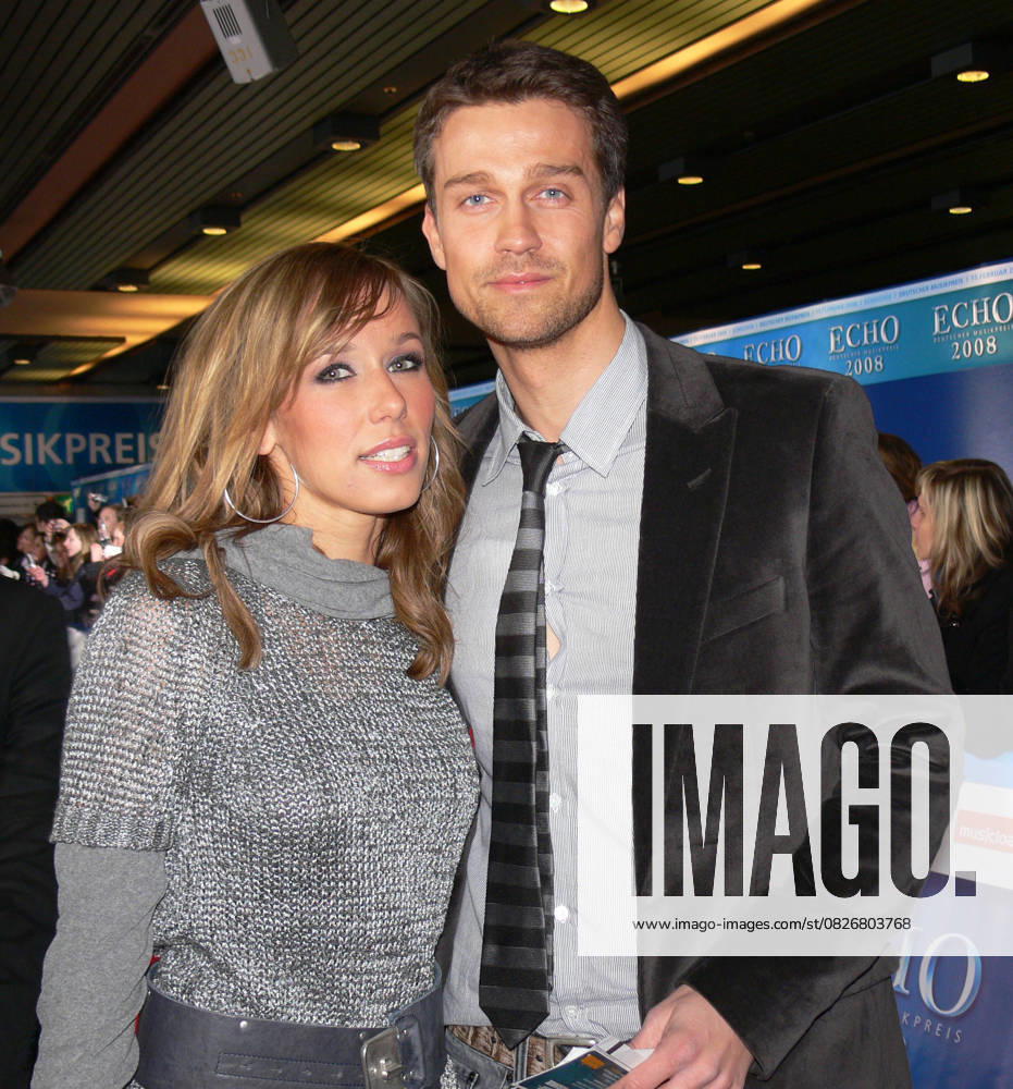 Annemarie Warnkross, Wayne Carpendale Echo Deutscher Musikpreis 2008 Awards at ICC - Red carpet arrivals, Berlin, Germany WENN 1762921