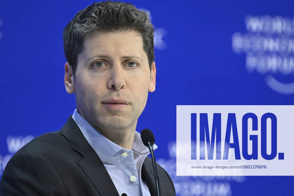 World Economic Forum 2024: OpenAI CEO Sam Altman DAVOS, SWITZERLAND - JANUARY 18: Sam Altman, chief executive officer of OpenAI, speaks during the World Economic Forum (WEF) in Davos, Switzerland on January 18, 2024. Davos Isviçre. Editorial use only. Please get in touch for any other usage.