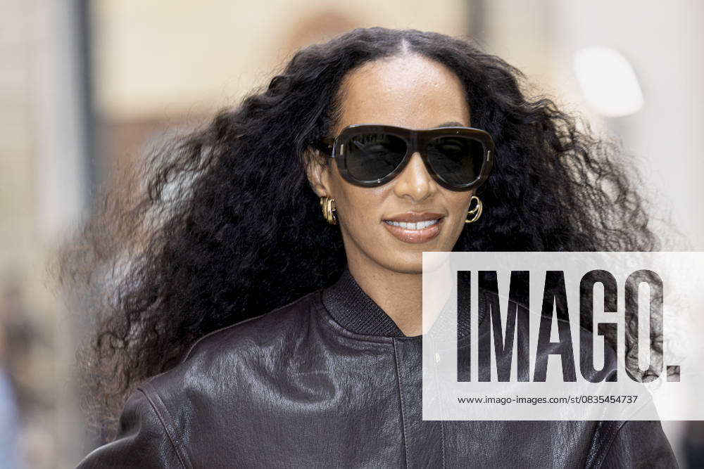 MFW Ferragamo Arrivals MP Solange Knowles arrives at the Ferragamo fashion show during Milan s Fashion Week Womenswear Spring Summer 2026, on September 27, 2025 in Milan (Italy). Photo by Marco Piovanotto Abacapress.com
