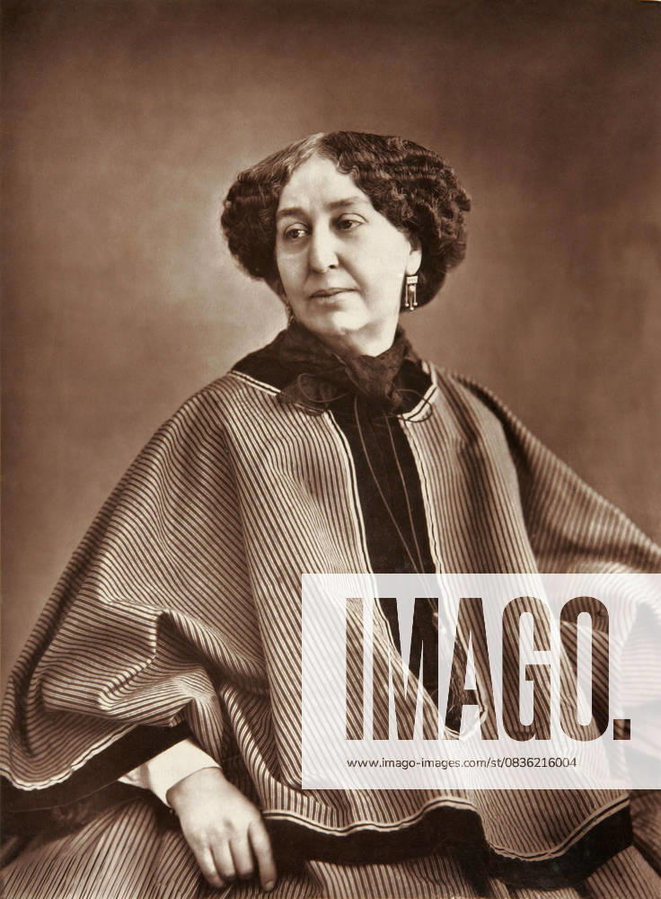 Felix NADAR - George SAND Archives-Zephyr Opale.photo RECORD DATE NOT STATED