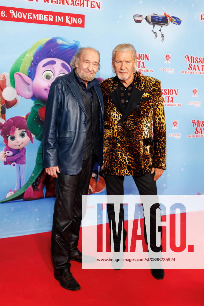 Mission Santa - Ein Elf rettet Weihnachten - Michael Mendl und Johnny Logan bei der Premiere Mission Santa - Ein Elf rettet Weihnachten im Kino in der Kulturbrauerei am 25.10.2025 in Berlin.