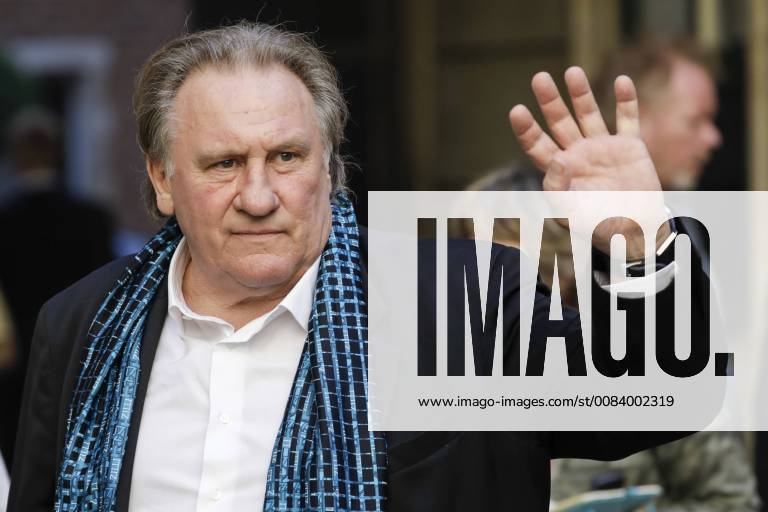 French actor Gerard Depardieu arrives at the Town Hall before a ceremony to honnour French actor Gerard Depardieu, at the Palace, part of the Brussels International Film Festival (Briff), Monday 25 June 2018 in Brussels. THIERRYxROGE 05370929