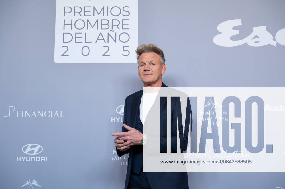 Esquire Men Of The Year Awards Esquire Men Of The Year Awards at Real Casino de Madrid on December 10, 2025 in Madrid, Spain. Featuring: Gordon Ramsay attends Esquire Men Of The Year Awards at Real Casino de Madrid on December 10, 2025 in Madrid, Spain. Where: Madrid, Spain When: 10 Dec 2025 Credit: Oscar Gonzalez WENN Madrid Spain