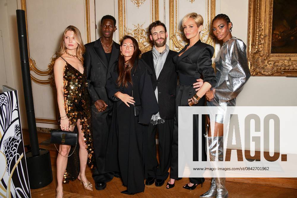 HFC Christmas Party - Paris Daria Avdienko, Amine Benrachid, Nicolas Besson, Adriana Karembeu attend the HFC (Haute Fragrance Company) Christmas Party at the Musée des Arts décoratifs in Paris on December 11, 2025. Photo by Shootpix ABACAPRESS.COM Paris France