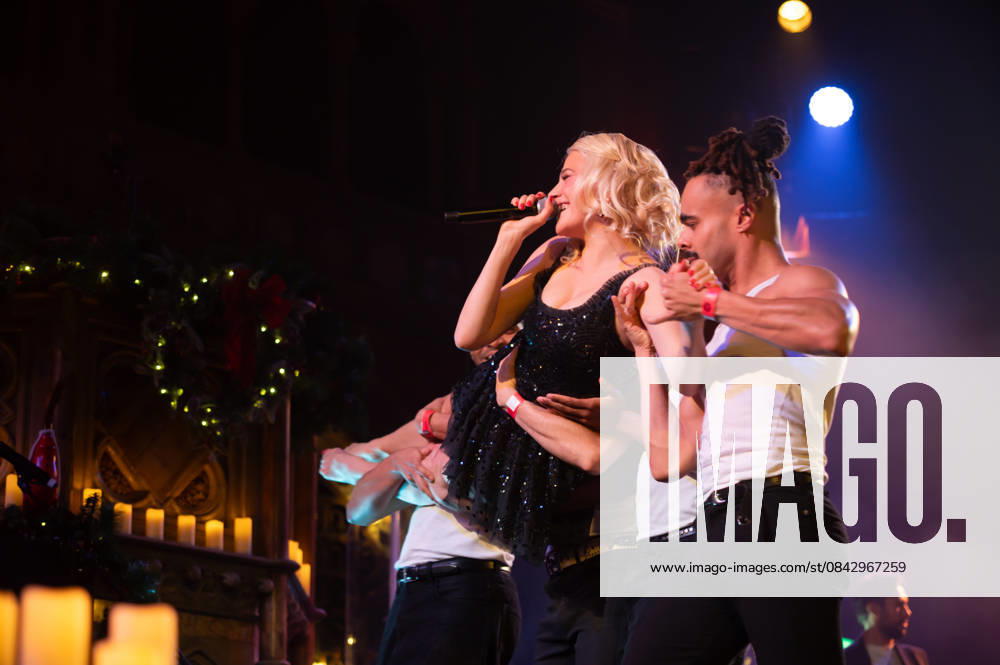 Pixie Lott plays live at Union Chapel for Christmas.