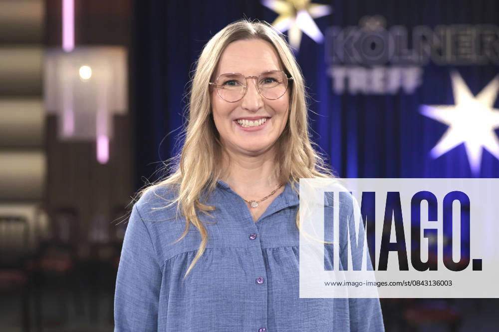 Franca Cerutti bei der Aufzeichnung der WDR-Talkshow Kölner Treff im WDR Studio BS 3. Köln