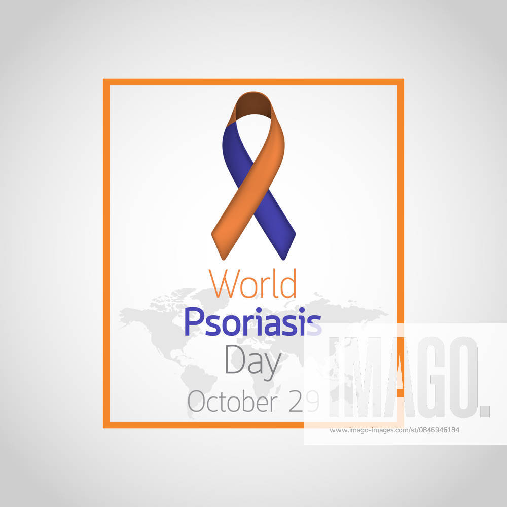 World Psoriasis Day Ribbon Icon A vibrant ribbon icon representing World Psoriasis Day, symbolizing awareness and support for those affected by this chronic skin condition. It highlights the importance of recognizing and addressing this autoimmune disorder.