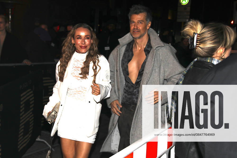 Place to B Party during the 76th Berlin International Film Festival at Restaurant Borchardt Berlin, 14 02 2026 Presenter Annemarie Carpendale and Wayne Carpendale arriving at the Place To B Party by BILD Constantin Film as part of the Berlinale 2026 at Restaurant Borchardt in Berlin Berlin Germany