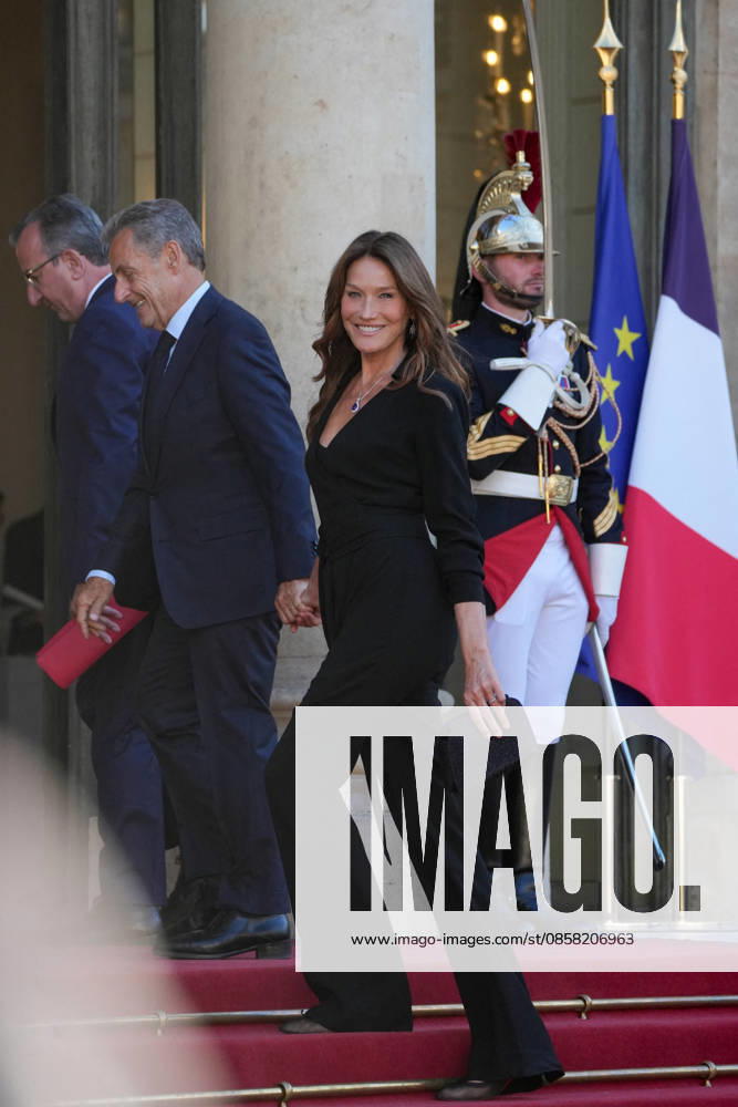 Nicolas Sarkozy, Carla Bruni Sarkozy The French presidential couple will host the President of Rwanda and his wife at the Élysée Palace in Paris for a state dinner on 2 June 2026 Anne Sophie Guebey Bestimage The French presidential couple will host the President of Rwanda and his wife at the Élysée Palace in Paris for a state dinner on 2 June 2026 Paris France