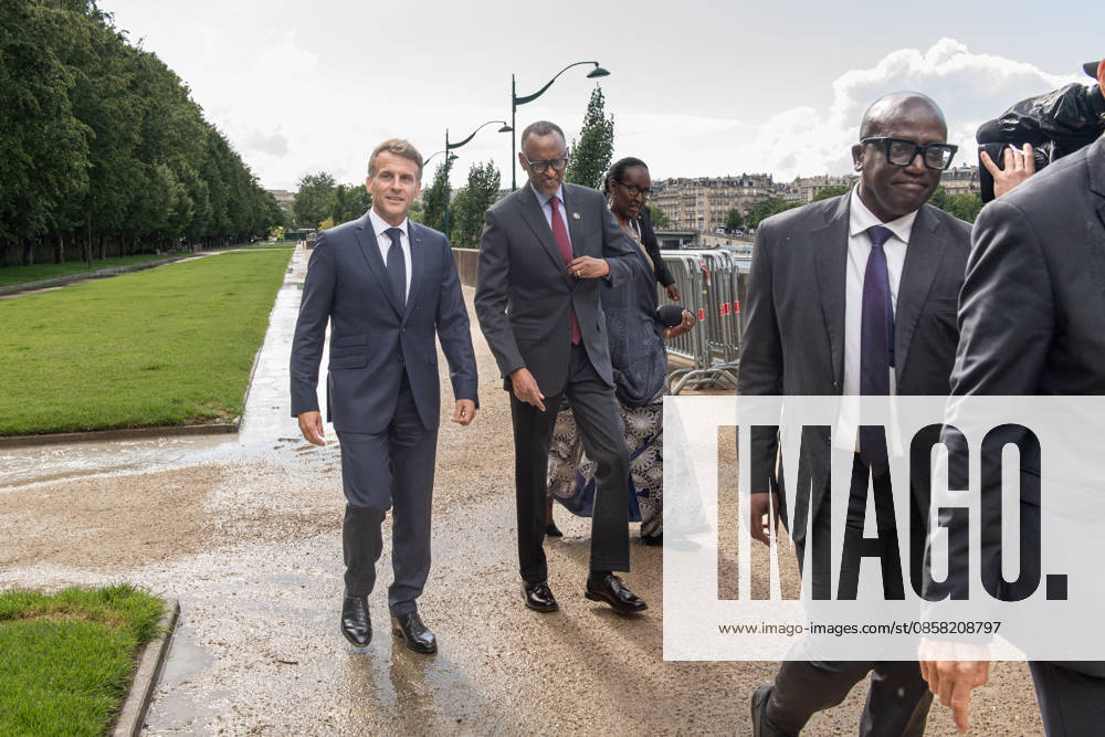 Emmanuel Macron Honors Tutsi Genocide Victims - Paris Rwandan President Paul Kagame, Rwanda s First Lady Jeannette Kagame and French President Emmanuel Macron. French President Emmanuel Macron inaugurates the memorial known as L Archive in tribute to the victims of the genocide perpetrated against the Tutsi in Rwanda, with Paul Kagame, President of the Republic of Rwanda, on the Esplanade Habib-Bourguiba in Paris, France on June 2, 2026. Photo by Isa Harsin Pool ABACAPRESS.COM Paris Ile-de-France France