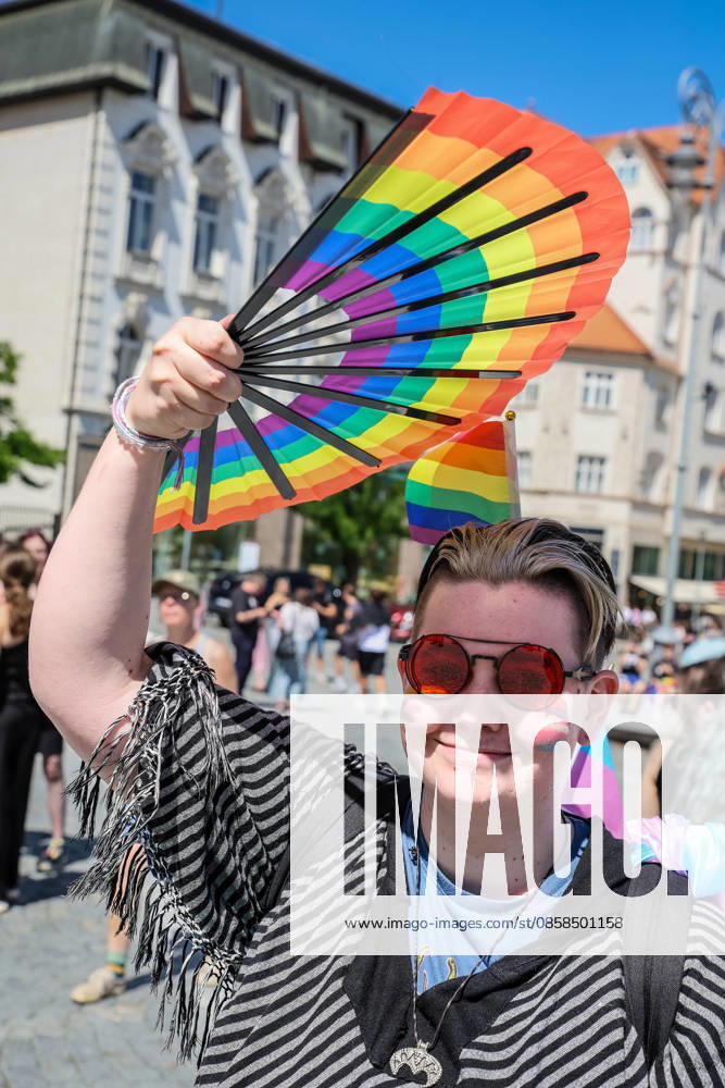 The Brno Pride Parade passed through the city centre as part of the Brno Pride Week 2026 event, in Brno, Czech Republic, on June 6, 2026. (CTKxPhoto MonikaxHlavacova) CTKPhotoP2026060604414 CTKPhotoP2026060604414