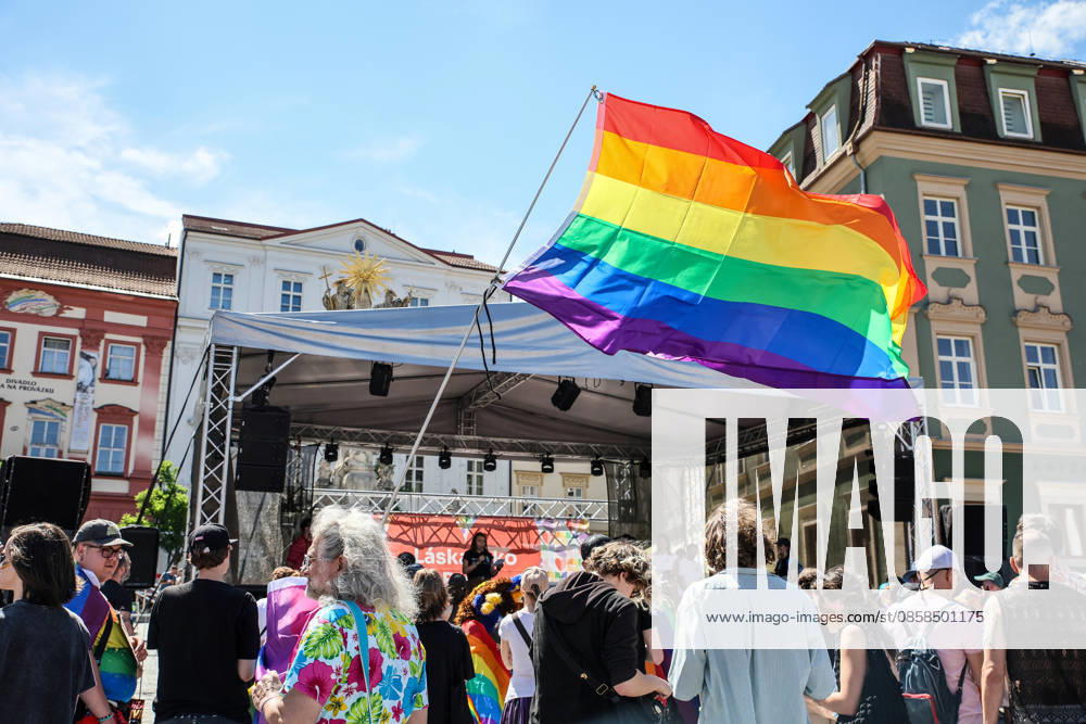 The Brno Pride Parade passed through the city centre as part of the Brno Pride Week 2026 event, in Brno, Czech Republic, on June 6, 2026. (CTKxPhoto MonikaxHlavacova) CTKPhotoP2026060604420 CTKPhotoP2026060604420