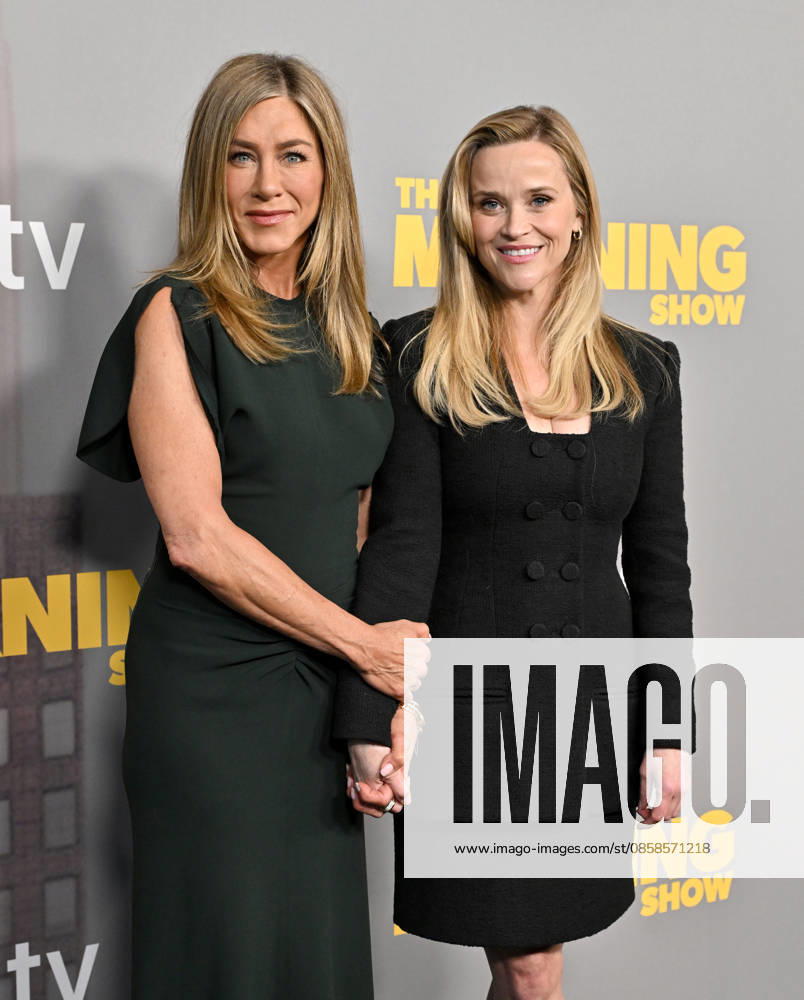 Apple TVs ˜The Morning Show S4 Emmy FYC Jennifer Aniston and Reese Witherspoon arriving to Apple TVs The Morning Show? season 4 Emmy FYC held at the Directors Guild Theatre on June 7, 2026 in Los Angeles, CA. Los Angeles Directors Guild Theatre California USA