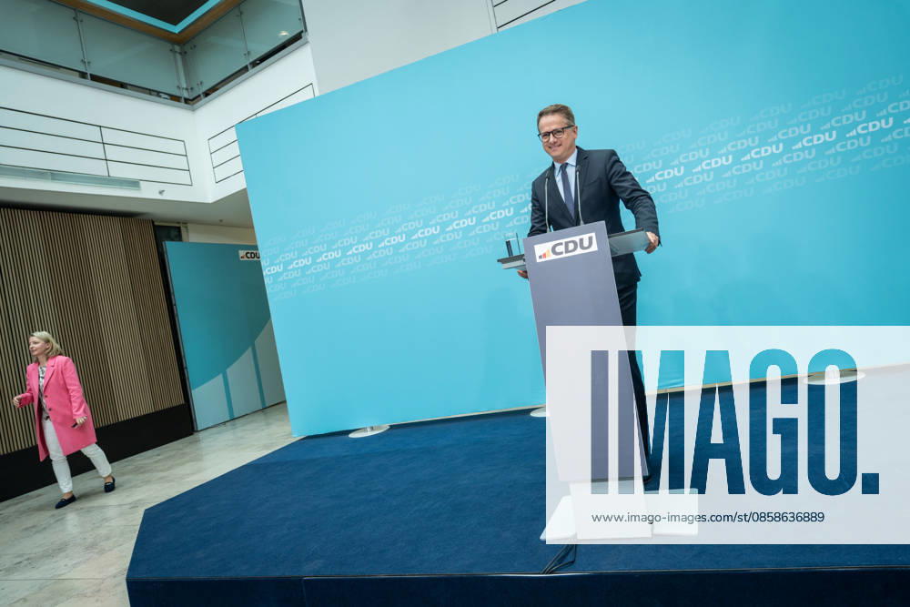 Carsten Linnemann, CDU-Generalsekretär, während der Pressekonferenz nach der Bundesvorstandssitzung;CDU Bundesvorstand und Gremiensitzungen am 08.06.2026, Berlin Berlin Deutschland Konrad-Adenauer-Haus, Bundespart