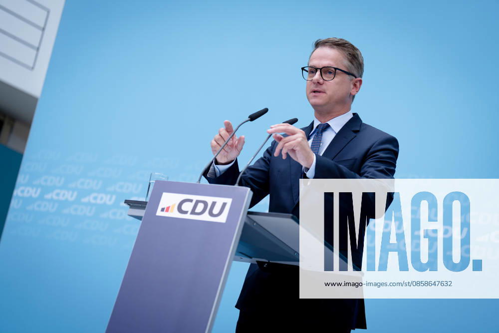 Berlin, Konrad-Adenauer-Haus, CDU Berlin, Generalsekretär, CDU, Carsten Linnemann Berlin Berlin GER