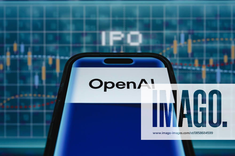 OpenAI logo is displayed on a smartphone backdropped by visual representation of stock and line charts and the term IPO. OpenAI has confidentially filed for a U.S. initial public offering recently, the company said on Monday. Taichung Taiwan - ZUMAc217 20260609_zip_c217_002