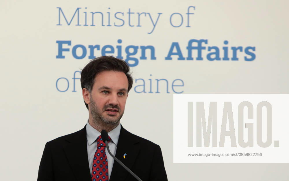 Spokesperson of the Ukrainian Ministry of Foreign Affairs Heorhii Tykhyi holds a briefing on Ukrainian-Polish relations and diplomatic solutions concerning defence and logistics, Kyiv, Ukraine, June 10, 2026. The official said that Ukraine was negotiating the transfer of a number of interceptor missiles that were nearing the end of their service life. (Photo by Hennadii Minchenko Ukrinform) Briefing of Ukrainian Foreign Ministry’s spokesperson in Kyiv
