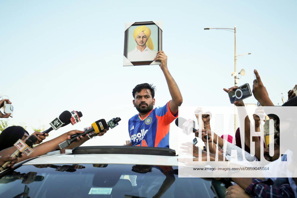 CJP Abhijeet Dipke takes part in a demonstration in Amritsar Amritsar, Jun 13 (ANI): Founder of Cockroach Janata Party Abhijeet Dipke holds the portrait of freedom fighter Bhagat Singh during a demonstration against alleged corruption in the education system and recurring examination paper leaks, in Amritsar on Saturday. Amritsar Punjab India