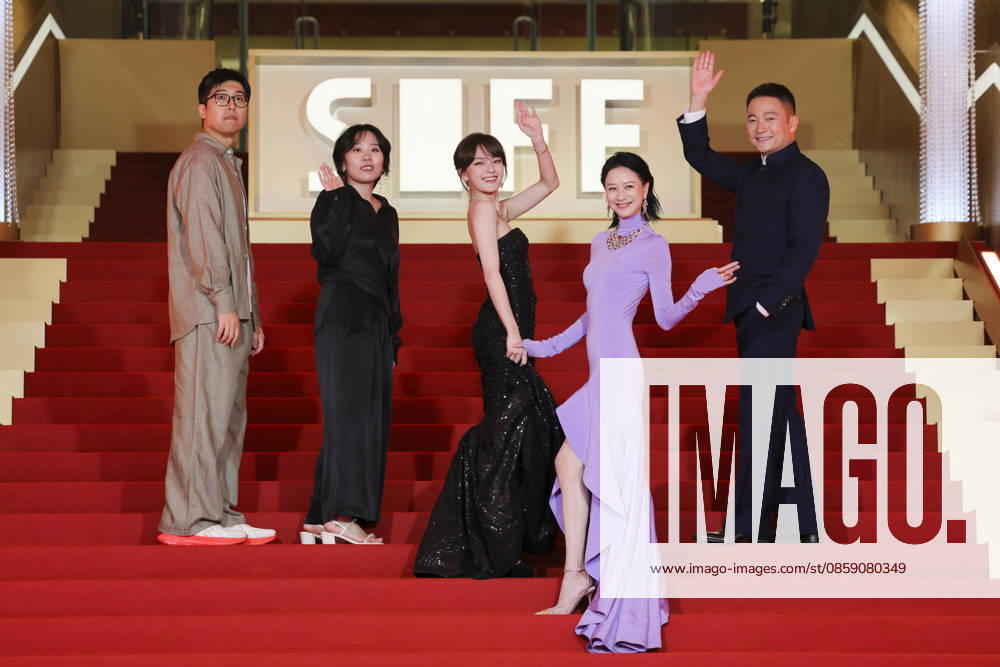 Cast and crew of the film The Great Skull arrive at the red carpet of the 28th Shanghai International Film Festival Gala Night on June 13, 2026 in Shanghai, China.