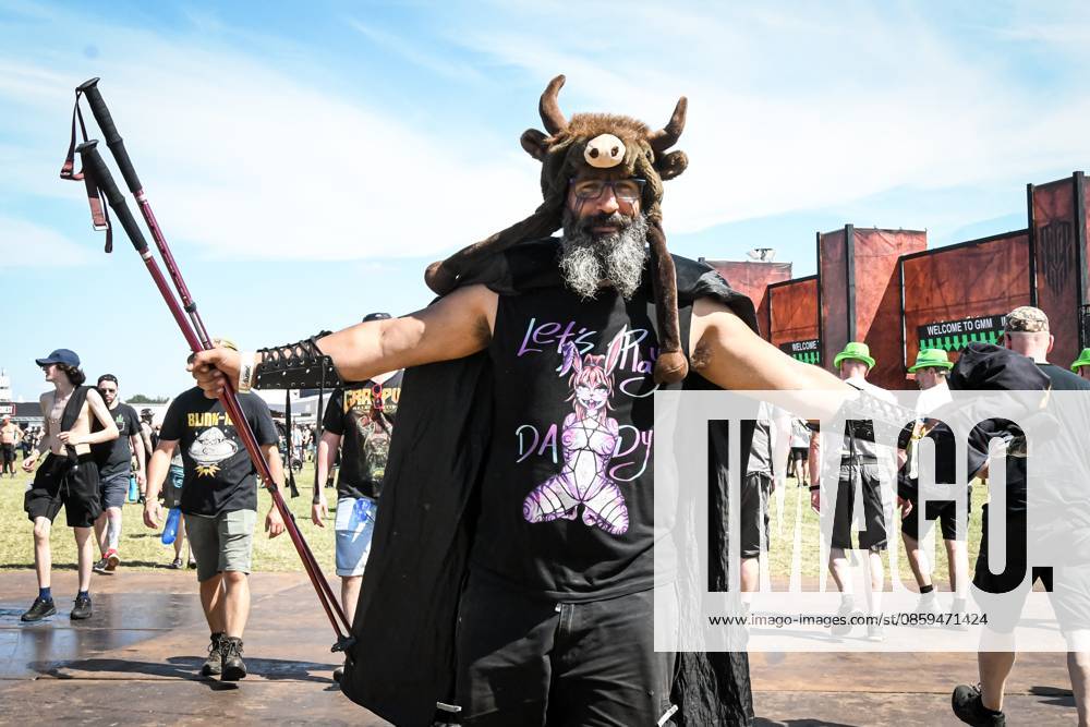 Festival visitors pictured at the first day of the Graspop Metal Meeting festival 2026, in Dessel, on Thursday 18 June 2026. The festival takes pace from 18 till 21 June. JILLxDELSAUX 178071640