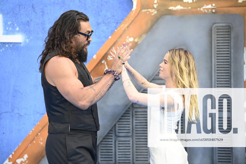 Supergirl UK Sneak Peek Fan Event, Cineworld Leicester Square, London, UK, 18 June 2026. Jason Momoa and Milly Alcock at Supergirl UK Sneak Peek Fan Event, Cineworld Leicester Square, London, UK, 18 June 2026., Credit:Justin Ng Avalon United Kingdom, London