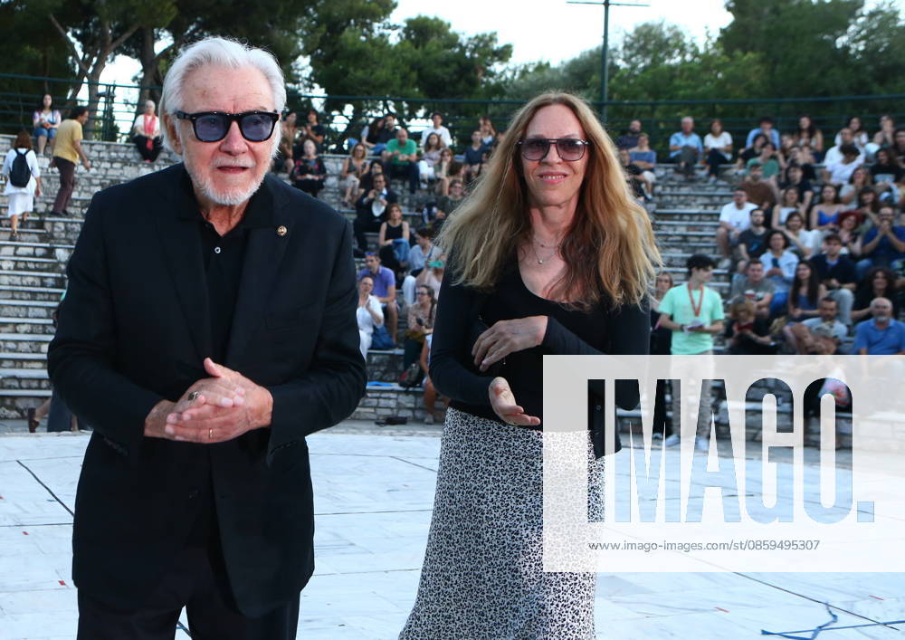 American actor Harvey Keitel attends a special screening of Ulysses Gaze in Athens, 32 years after starring in the acclaimed film directed by Theo Angelopoulos. The event marked a reunion with one of the landmark works of European cinema and celebrated the film s enduring legacy. Athens Greece - ZUMAv62_ 20260618_zaf_v62_005