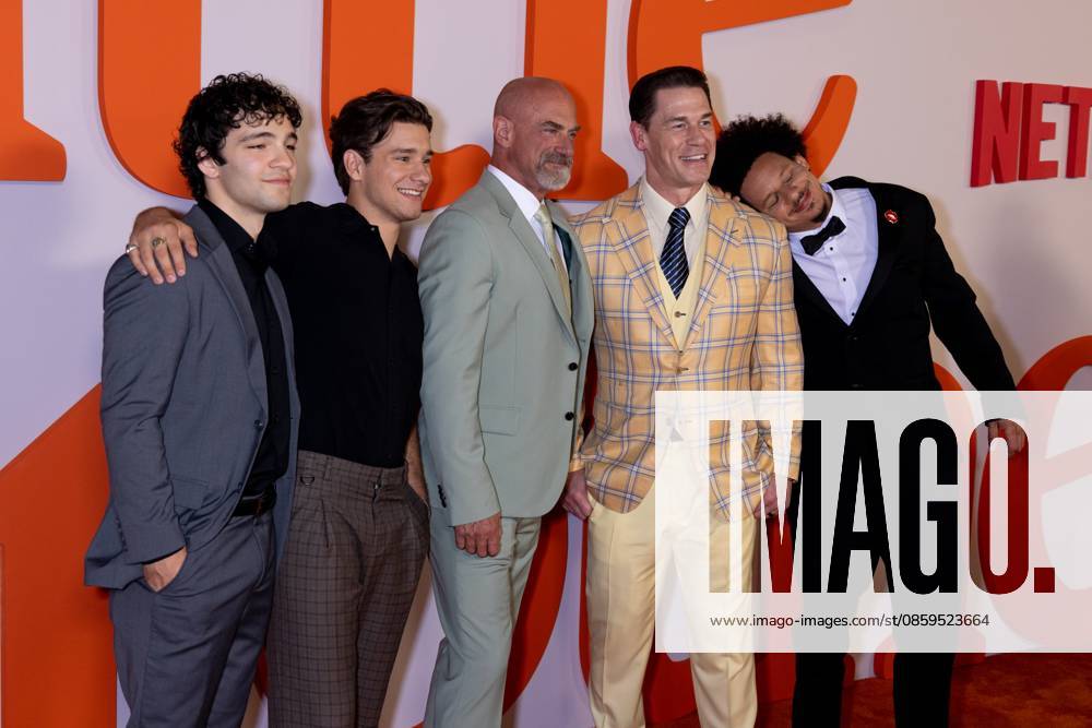 Bryce Gheisar, Pilot Bunch, Christopher Meloni, John Cena, Eric Andre at arrivals for LITTLE BROTHER Premiere, The Plaza Hotel, New York, NY, June 18, 2026. Photo By: Ryan Billings Everett Collection LITTLE BROTHER Premiere PUBLICATIONXNOTxINxCANxCHNxFRAxITAxJPNxNORxPOLxRUSxESPxUKxUSA