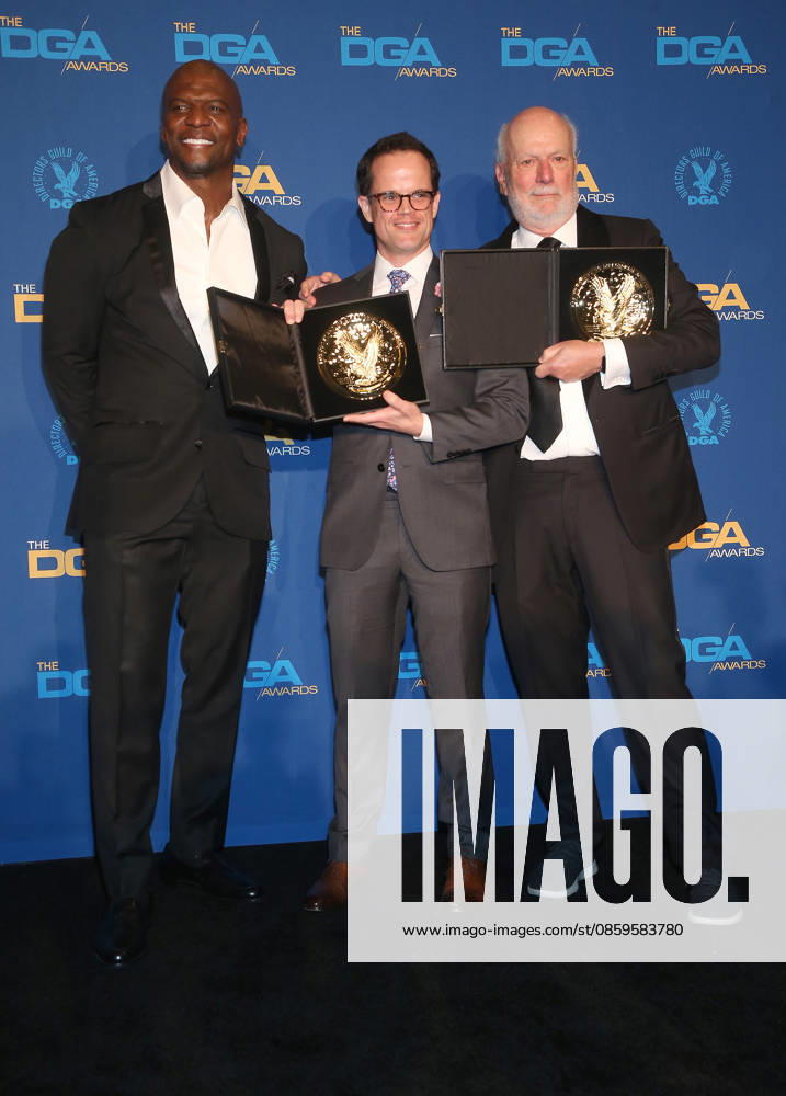 Los Angeles, California - Terry Crews, Andy Fisher, James Burrows. 72nd Annual Directors Guild Of America Awards (DGA Awards 2020) held at the The Ritz Carlton. Los Angeles USA - ZUMAa123 20260619_zaa_a123_005