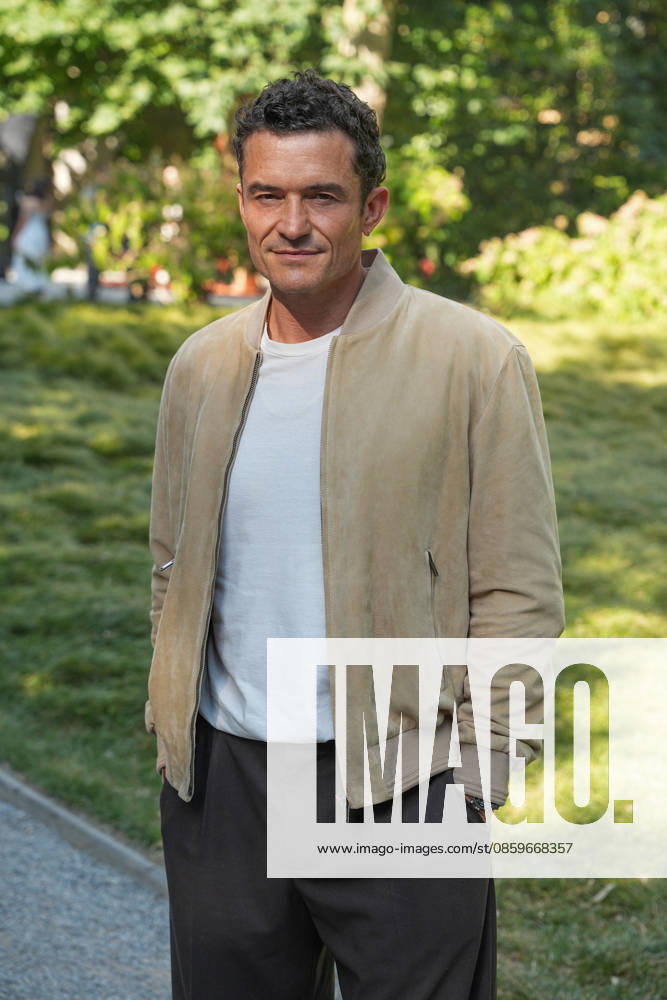 IPA85918953 - Milan, Milan Mens Fashion Week Spring Summer 2027 - Mens Fashion, Spring Summer 2027 - TODS presentation - arrivals Pictured: Orlando Bloom
