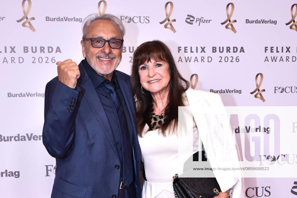 Wolfgang Stumph und Christine Stumph beim Felix Burda Award am 21.06.2026 im Axika in Berlin Wolfgang Stumph and Christine Stumph attend the Felix Burda Award ceremony on June 21, 2026 at the Axika in Berlin, Germany Felix Burda Award in Berlin
