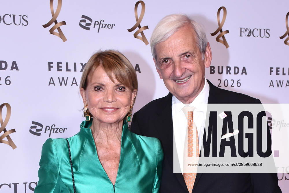Uschi Glas und Dieter Hermann beim Felix Burda Award am 21.06.2026 im Axika in Berlin Uschi Glas and her husband Dieter Hermann attend the Felix Burda Award ceremony on June 21, 2026 at the Axika in Berlin, Germany Felix Burda Award in Berlin