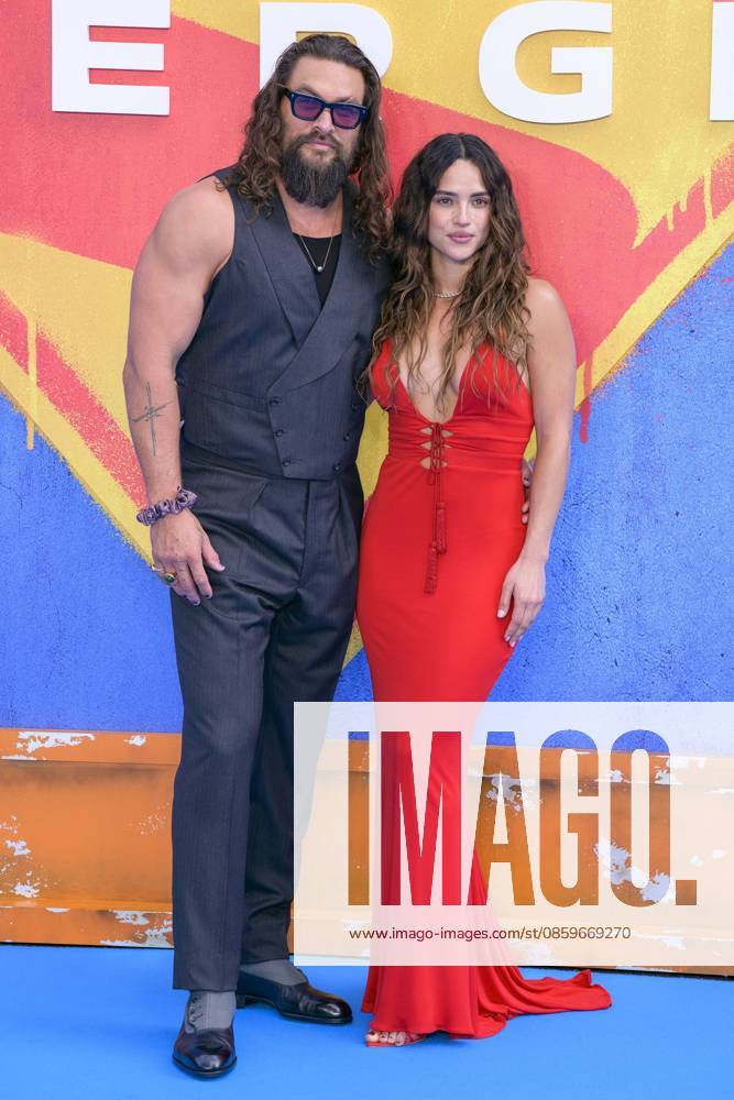 Supergirl UK Fan Event Jason Momoa and Adria Arjona attend the Supergirl UK Sneak Peek Fan Event Adria Arjona is wearing a red Roberto Cavalli gown at the Cineworld cinema, Leicester Square, London. 18th June 2026.