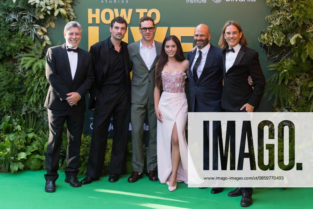 How To Live On Earth World Premiere in London LONDON, UNITED KINGDOM - JUNE 22: Jonnie Hughes, Dan O Neill, Benedict Cumberbatch, Xiye Bastida, Sam Kass and Fredi Devas attend the world premiere of How To Live On Earth at Odeon Luxe Leicester Square in London, United Kingdom on June 22, 2026. Wiktor Szymanowicz Anadolu London United Kingdom. Editorial use only. Please get in touch for any other usage.