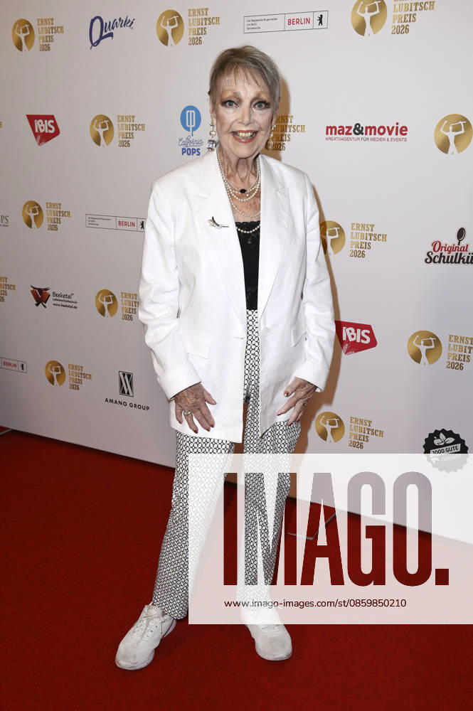 Barbara Schöne bei der 68. Verleihung vom Ernst-Lubitsch-Preis 2026 im Kino Babylon. Berlin