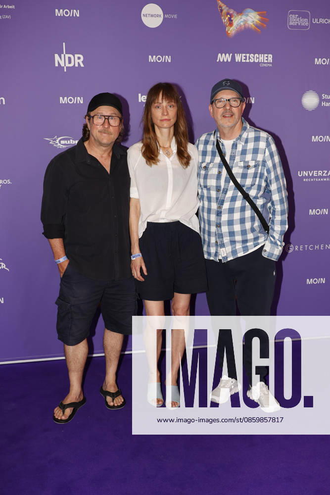 Bjarne Maedel, Katharina Marie Schubert und Olli Dittrich beim Moin Mittsommer Event der Filmfoerderung von Hamburg und Schleswig-Holstein am 23.06.2026 in Hamburg Bjarne Maedel, Katharina Marie Schubert and Olli Dittrich attend the Moin Mittsommer event at Kampnagel on June 23, 2026 in Hamburg, Germany Moin Mittsommer Event in Hamburg