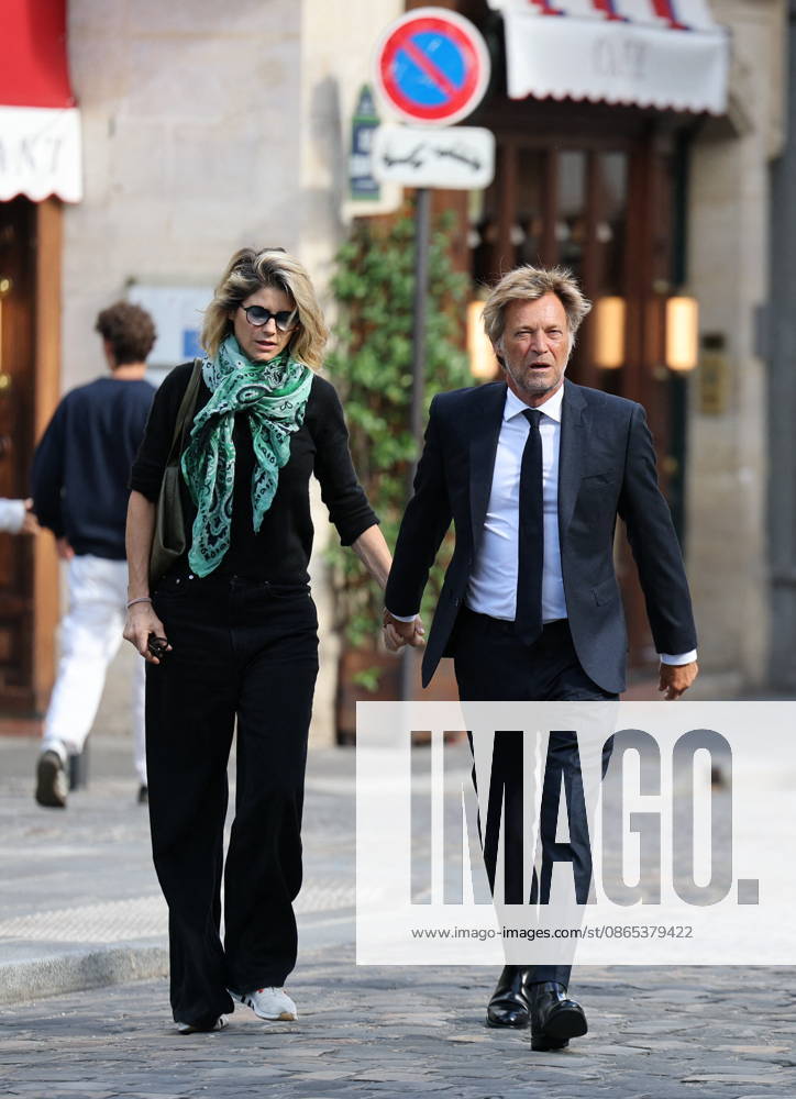 Nicolas Altmayer Funeral - Paris Alice Taglioni and Laurent Delahousse during the funeral of French film producer Nicolas Altmayer at Saint Germain des Pres church in Paris, France on August 31, 2026. He was the co-founder of Mandarin Compagnie, and died in a car accident with his partner, Dior executive Mathilde Favier on August 17, aged 61 and 57, respectively. Photo by Raphael Lafargue ABACAPRESS.COM Paris France