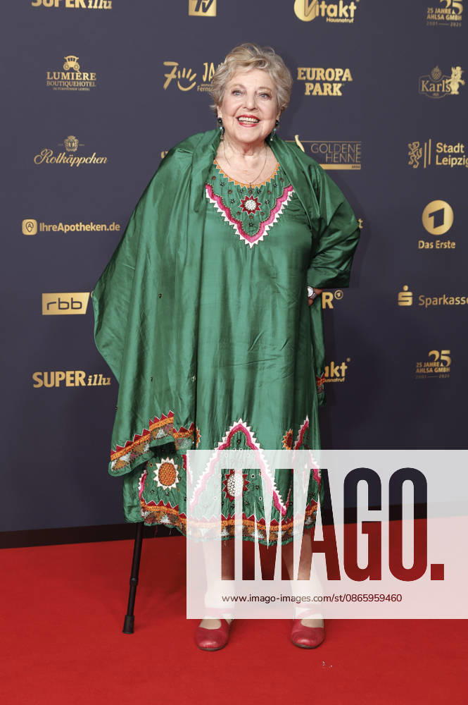 Marie-Luise Marjan bei der 32. Verleihung der Goldenen Henne 2026 in der Leipziger Messe. Leipzig