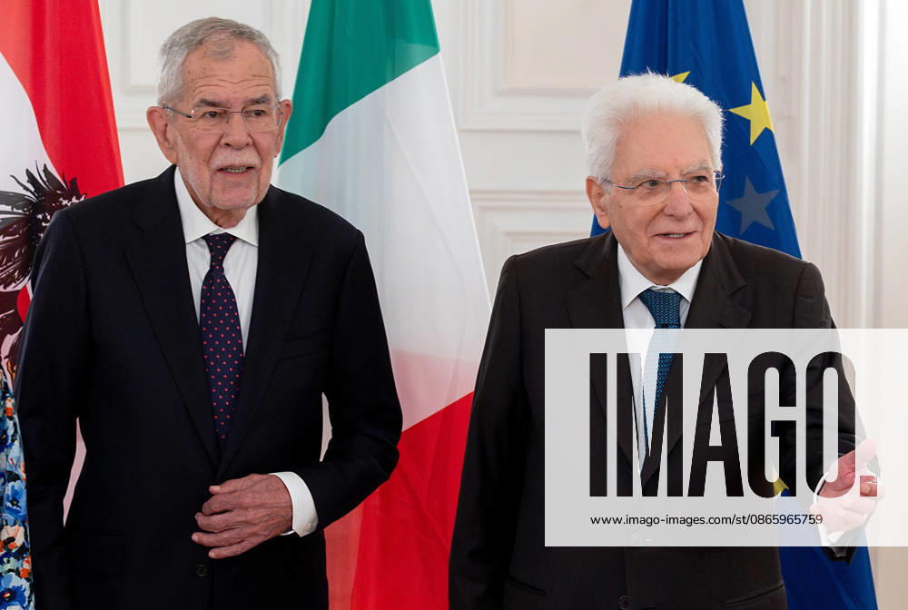 President Sergio Mattarella with the Federal President of the Republic of Austria, HE Mr. Alexander Van der Bellen, at the ceremony on the occasion of the Day of Autonomy , Merano, 05 09 2026 Merano Italy - ZUMAa289 20260905_zia_a289_005