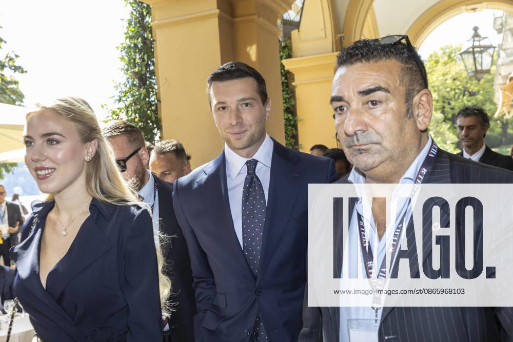 IPA88141681 - Cernobbio, September 5, 2026, TEHA 2026 Forum, The European House Ambrosetti 2026 Forum, Intelligence on the World, Europe, and Italy pictured: Jordan Bardella, president of the National Rally and Member of the European Parliament