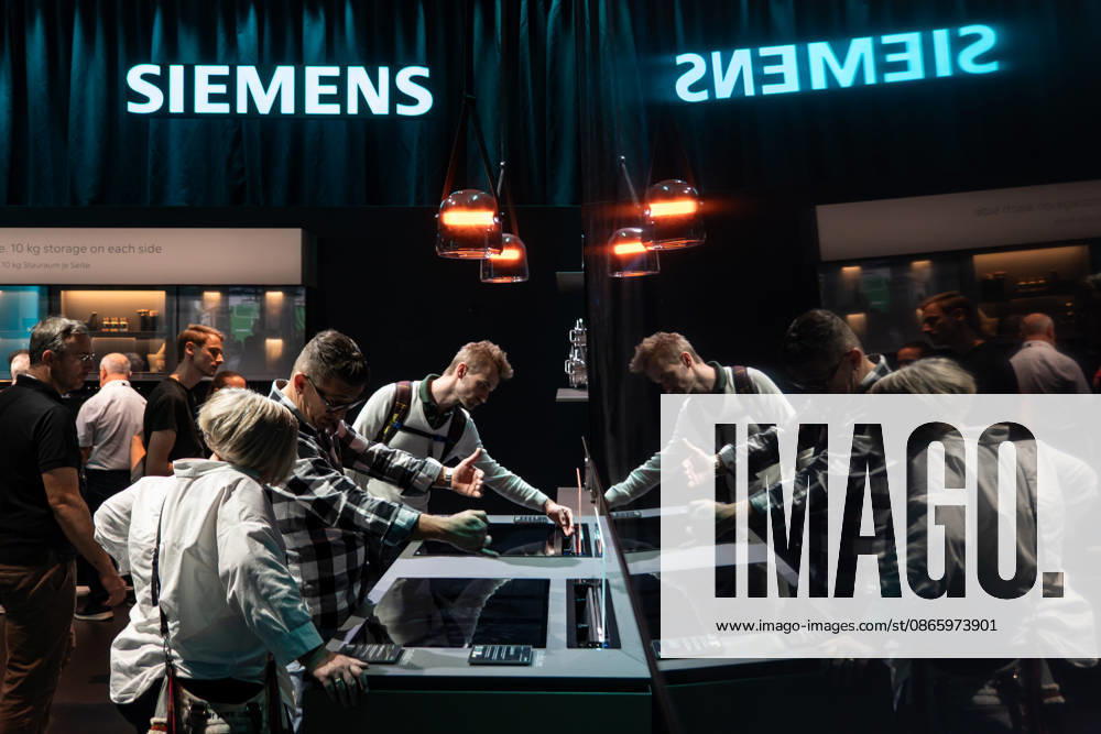 IFA Trade Fair In Berlin People visit the Siemens booth during the IFA Consumer Electronics and Home Appliances trade fair in Berlin, Germany, on September 5, 2026. Berlin Germany