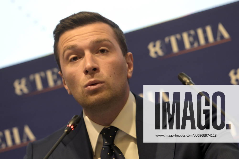 Photo by Mario Romano, IPP Cernobbio, Sept. 2, 2026, Ambrosetti Cernobbio THEA 2026. Pictured: Jordan Bardella, president of the Rassemblement National Italy. Photo Press World. Copyright Ambrosetti Cernobbio THEA 2026