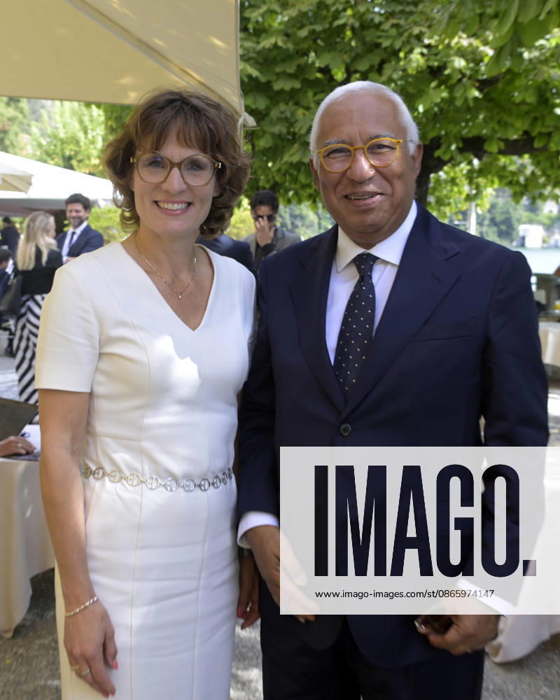 Photo by Mario Romano, IPP Cernobbio, September 2, 2026. Ambrosetti Cernobbio THEA 2026. Pictured: Antonio Costa, President of the European Council, and Jessika Roswall, European Commission. Italy Photo Press World. Copyright Ambrosetti Cernobbio THEA 2026