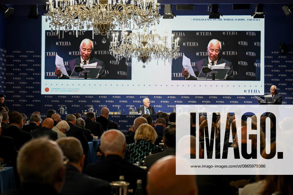 Antonio Costa and Mario Monti at the fifty-second edition of the Ambrosetti Forum The European House Ambrosetti THE SCENARIO OF TODAY AND TOMORROW FOR COMPETITIVE STRATEGIES, Villa d Este in Cernobbio 05 09 2026 Cernobbio Cernobbio Italy - ZUMAa289 20260905_zia_a289_415
