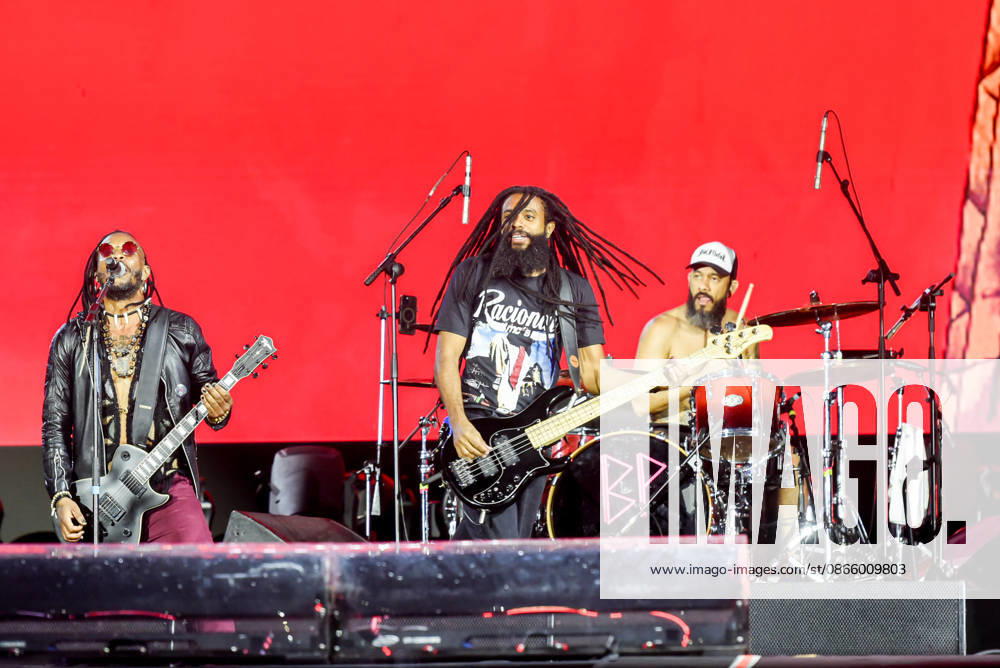 RIO DE JANEIRO, RJ - 05.09.2026: ROCK IN RIO 2026 - The rock band Black Pantera invited Nervosa to perform on the Super Sunset stage at Rock in Rio 2026. x3010619x CarlosxSanttos