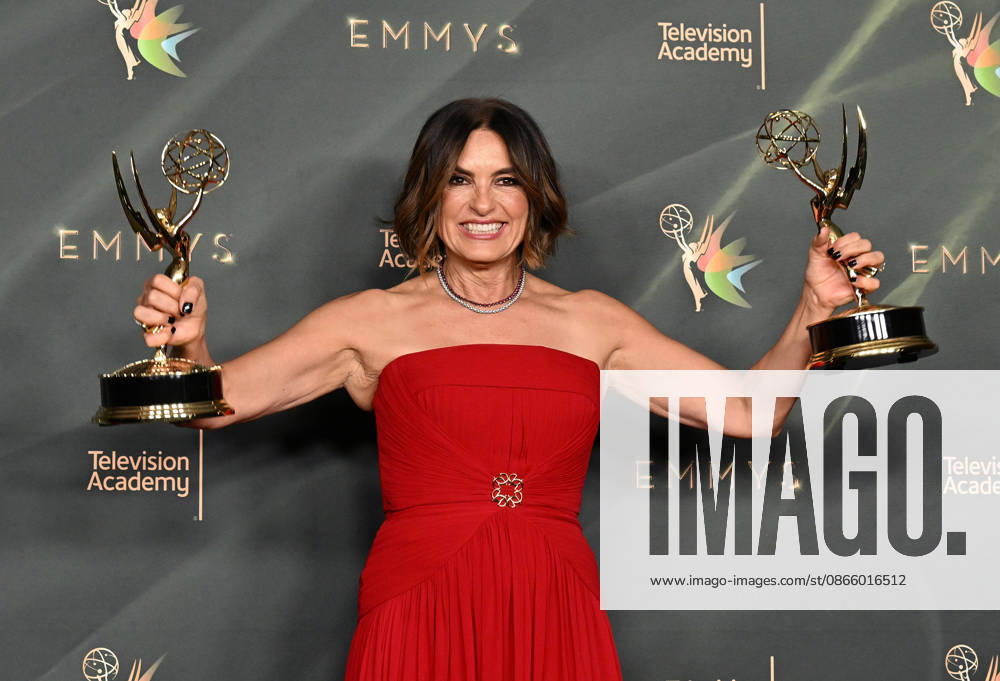 78th Emmy Awards Night 1 Mariska Hargitay in the press room at the 78th Emmy Awards Nigh1, held at the Peacock Theatre in Los Angeles, Ca. on September 5, 2026. Los Angeles Peacock Theatre California USA