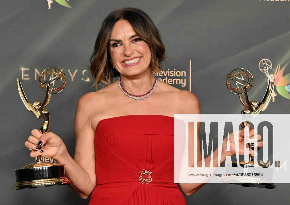 78th Emmy Awards Night 1 Mariska Hargitay in the press room at the 78th Emmy Awards Nigh1, held at the Peacock Theatre in Los Angeles, Ca. on September 5, 2026. Los Angeles Peacock Theatre California USA